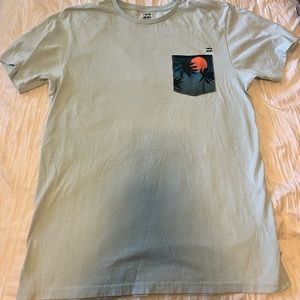 Billabong light blue t-shirt